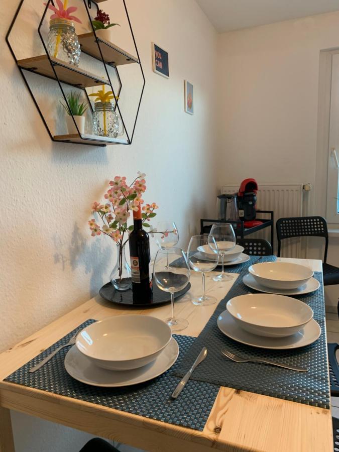 Blue Chili 21-4 - 3 Schlafzimmer - 7 Betten - Wlan - Balkon Magdeburg Luaran gambar